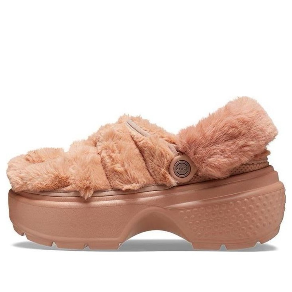 CROCS Stomp Quilted Clog in Cork (Tan)